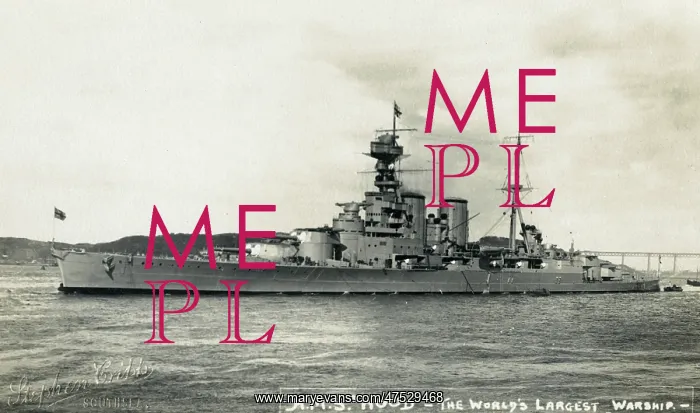  : HMS Hood, battlecruiser