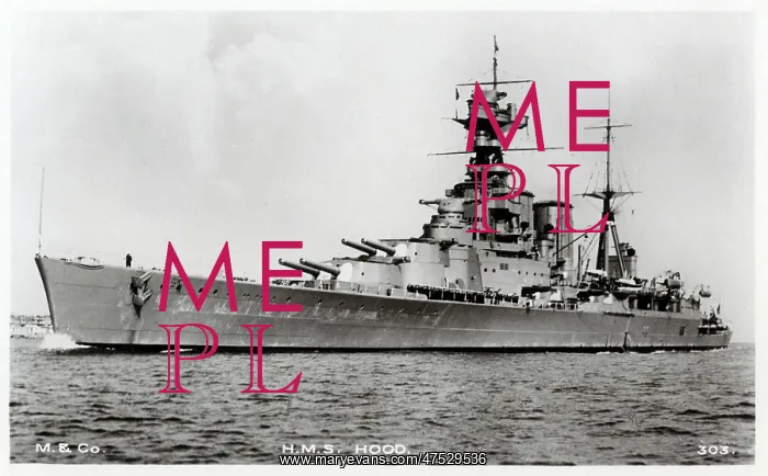  : HMS Hood, battlecruiser
