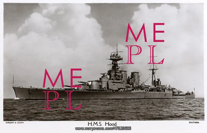  : HMS Hood, battlecruiser