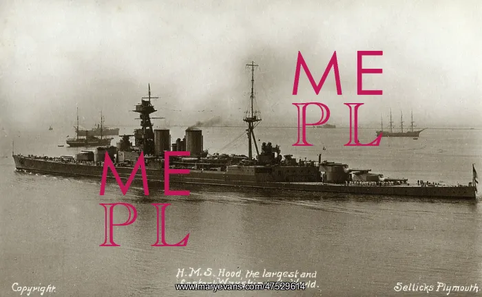  : HMS Hood, battlecruiser
