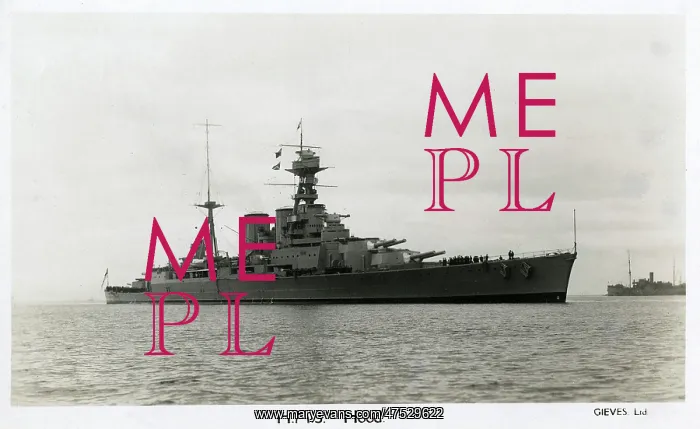  : HMS Hood, battlecruiser