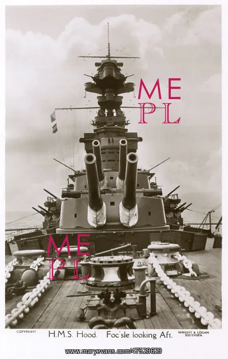  : HMS Hood, battlecruiser