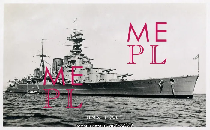  : HMS Hood, battlecruiser