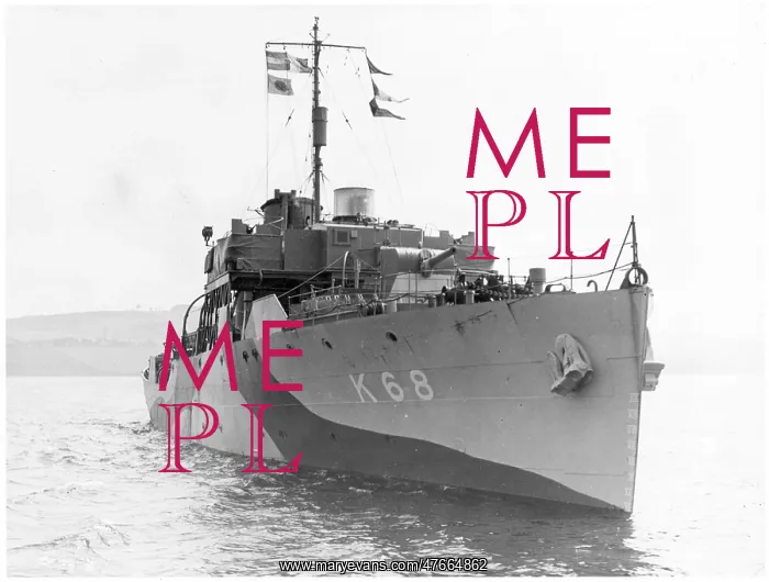 : HMS Jonquil, British flower class corvette, WW2 : HMS Jonquil, British flower class corvette, WW2