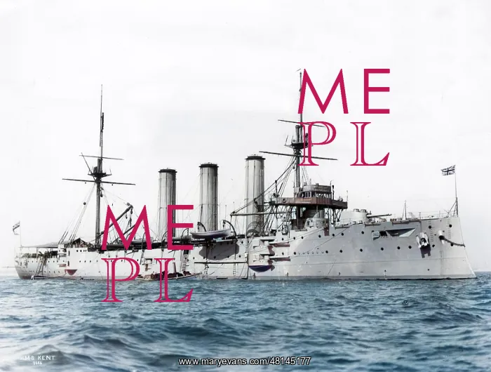 : HMS Kent, British armoured cruiser : HMS Kent, British armoured cruiser