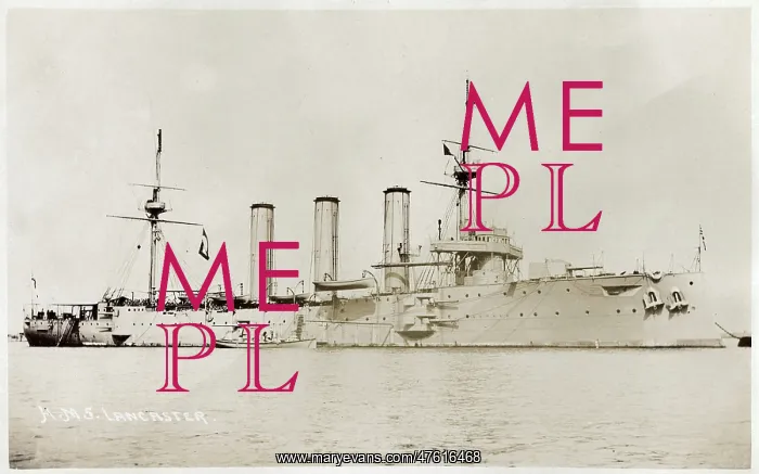 : HMS Lancaster, British heavy (armed) cruiser : HMS Lancaster, British heavy (armed) cruiser