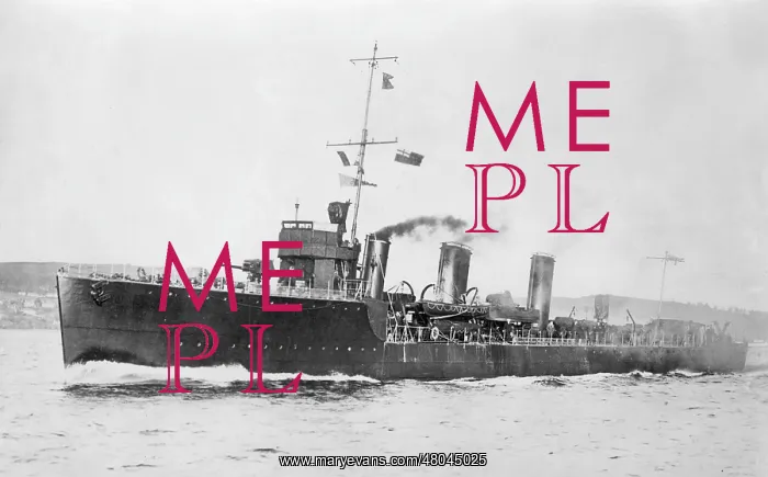 : HMS Lookout, British destroyer, WW1 : HMS Lookout, British destroyer, WW1