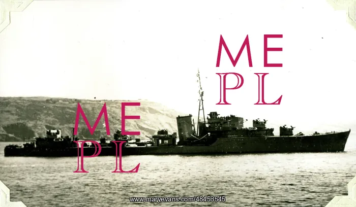  : HMS Meteor, Scapa Flow, WW2