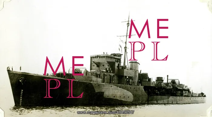  : HMS Middleton, Scapa Flow, WW2
