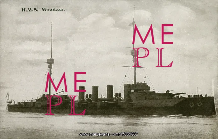 : HMS Minotaur - Royal Navy Armoured Cruiser : HMS Minotaur - Royal Navy Armoured Cruiser
