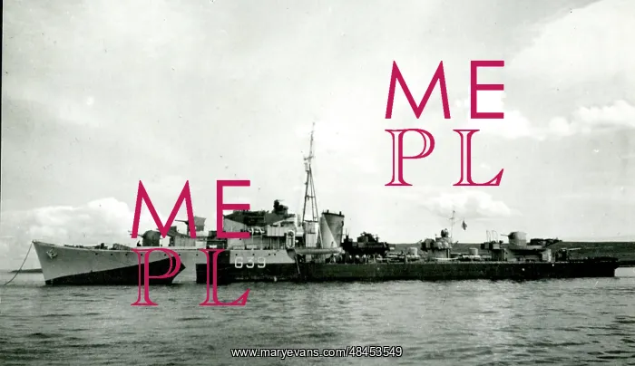  : HMS Obdurate, Scapa Flow, WW2