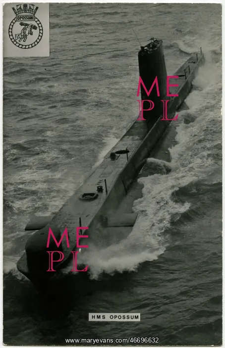 : HMS Opossum - Oberon Class Submarine : HMS Opossum - Oberon Class Submarine