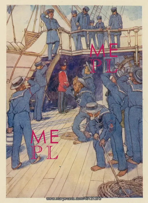 : HMS Pinafore, Captain Corcoran and crew : HMS Pinafore, Captain Corcoran and crew