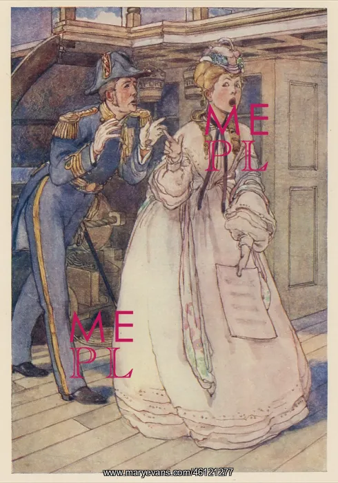 : HMS Pinafore, Captain Corcoran and daughter : HMS Pinafore, Captain Corcoran and daughter