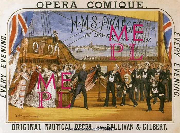 : H.M.S. Pinafore Poster