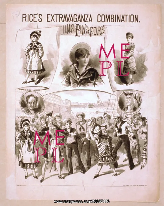 : HMS. Pinafore Rice's extravaganza combination : HMS. Pinafore Rice's extravaganza combination