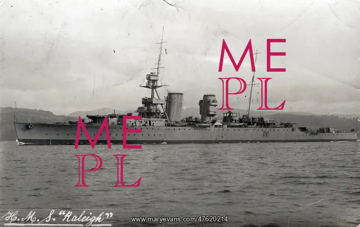  : HMS Raleigh, British heavy cruiser