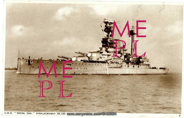  : HMS Royal Oak, battleship, Revenge class