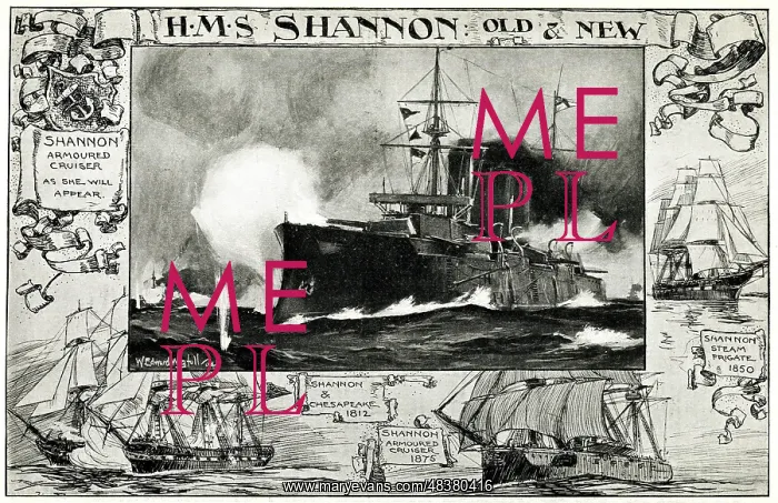  : HMS Shannon, Old and New