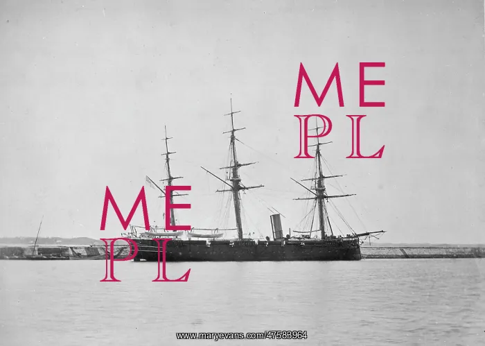 : H.M.S Sirius, Bermuda 1873 : H.M.S Sirius, Bermuda 1873