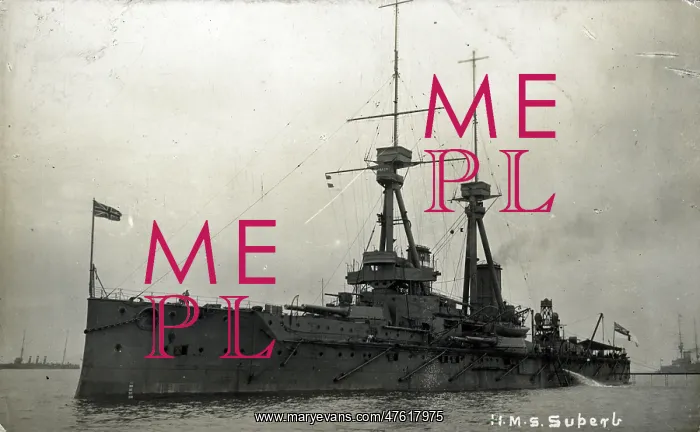  : HMS Superb, British battleship