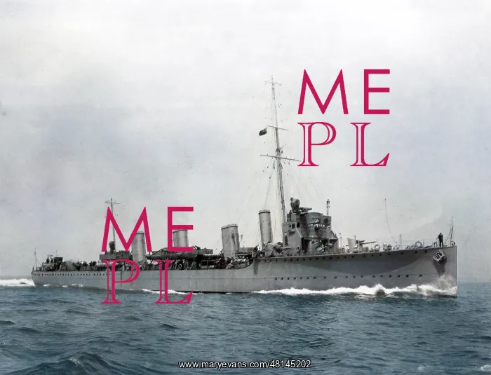 : HMS Tipperary, British destroyer leader, WW1 : HMS Tipperary, British destroyer leader, WW1