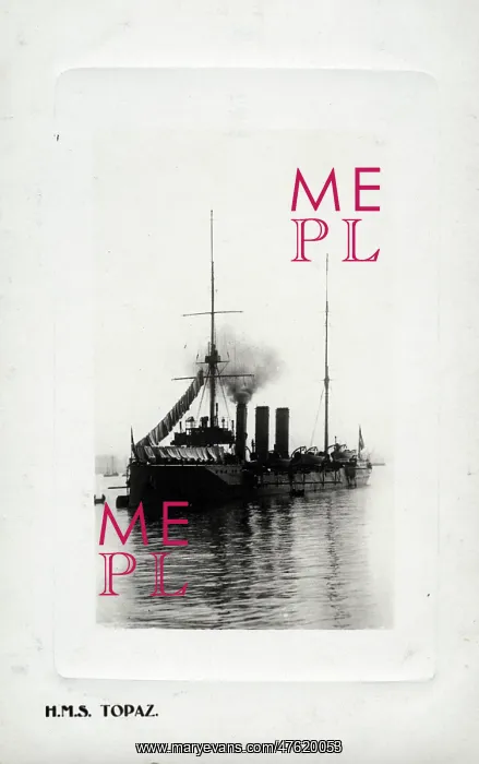  : HMS Topaze, British protected cruiser
