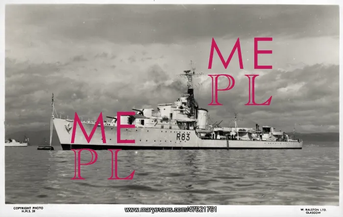  : HMS Ulster, British destroyer, WW2
