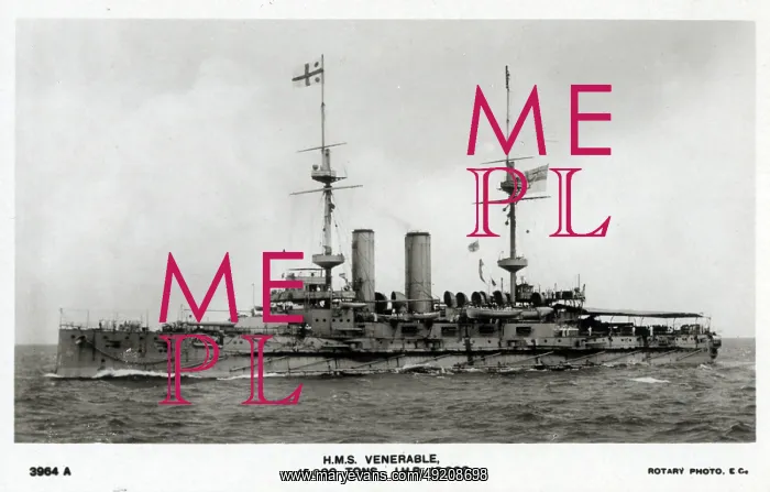: HMS Venerable - London-class Battleship : HMS Venerable - London-class Battleship