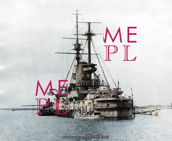 : HMS Vengeance, British battleship, WW1 : HMS Vengeance, British battleship, WW1