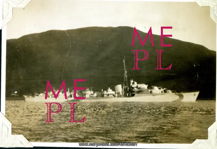  : HMS Venus, Scapa Flow, WW2
