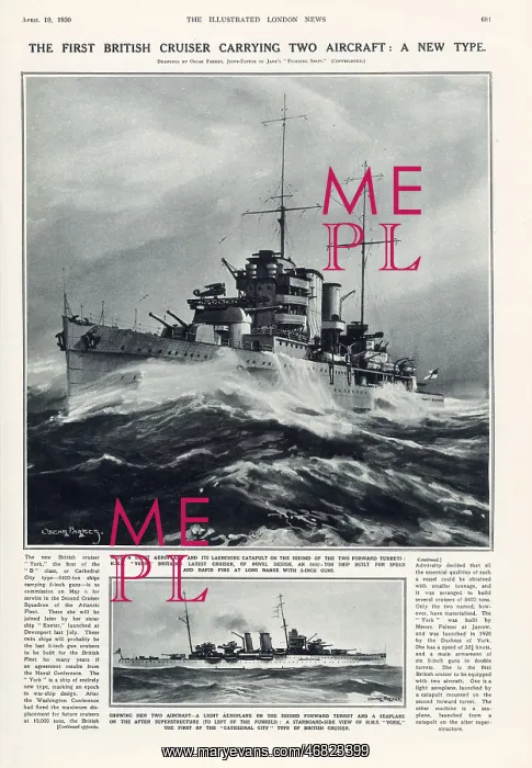 : HMS York - British Heavy Cruiser : HMS York - British Heavy Cruiser