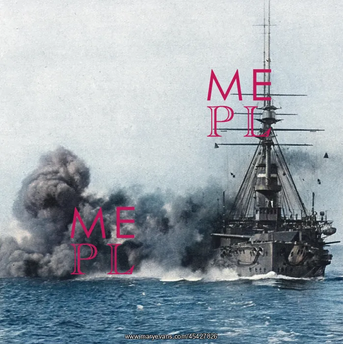 : H.M.S.Duncan at gunnery practice : H.M.S.Duncan at gunnery practice