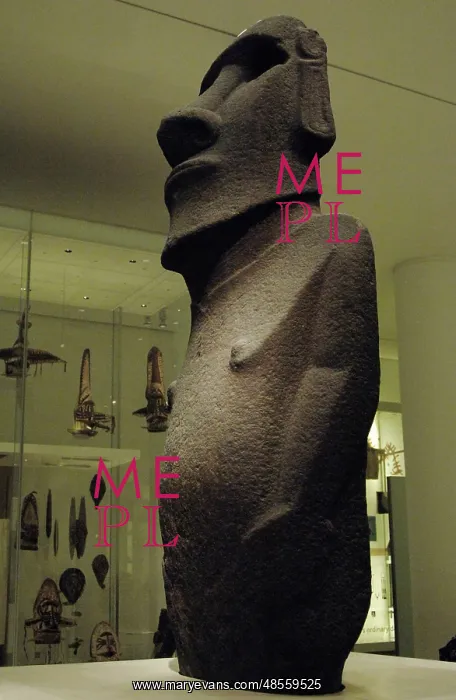 : Hoa Hakananai'a. Easter Island : Hoa Hakananai'a. Easter Island
