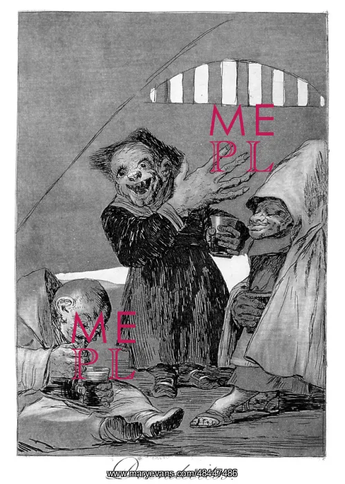 : Hobgoblins Artist: Francisco Goya : Hobgoblins Artist: Francisco Goya