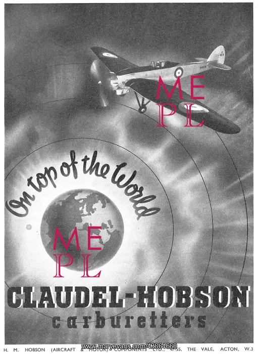 : Hobson Aero Engine Carburettors & Cockpit Controls : Hobson Aero Engine Carburettors & Cockpit Controls
