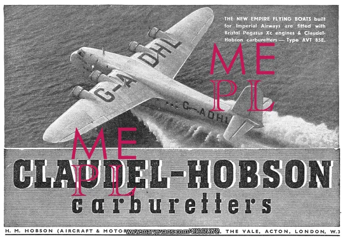 : Hobson Aero Engine Carburettors & Cockpit Controls : Hobson Aero Engine Carburettors & Cockpit Controls