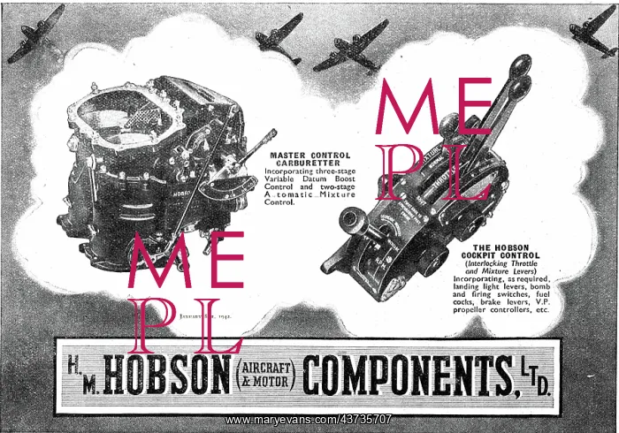 : Hobson Interlocking Throttle And Mixture Control : Hobson Interlocking Throttle And Mixture Control