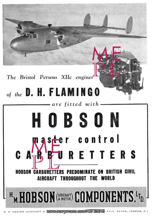 : Hobson Master Control Carburetters : Hobson Master Control Carburetters