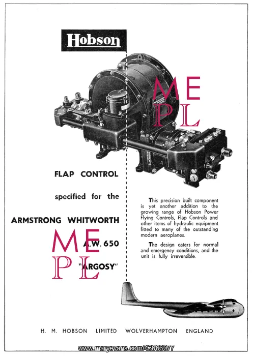 : Hobson Power Flying Controls, Fuel & Hydraulic Components : Hobson Power Flying Controls, Fuel & Hydraulic Components