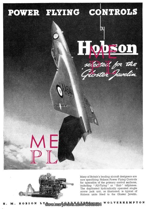 : Hobson Power Flying Controls & Hydraulic Components : Hobson Power Flying Controls & Hydraulic Components
