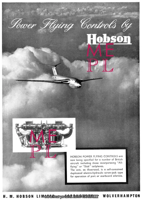 : Hobson Power Flying Controls & Hydraulic Components : Hobson Power Flying Controls & Hydraulic Components