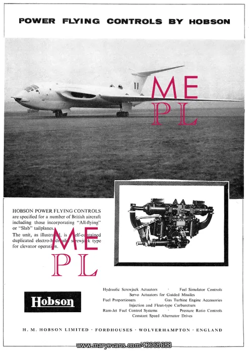 : Hobson Power Flying Controls & Hydraulic Components : Hobson Power Flying Controls & Hydraulic Components