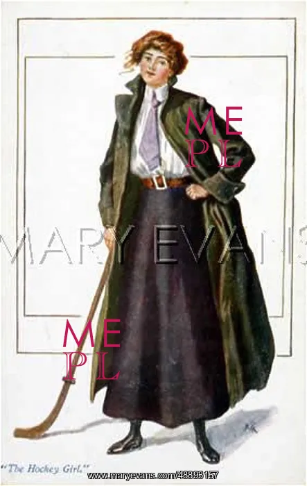  : THE HOCKEY GIRL C1912
