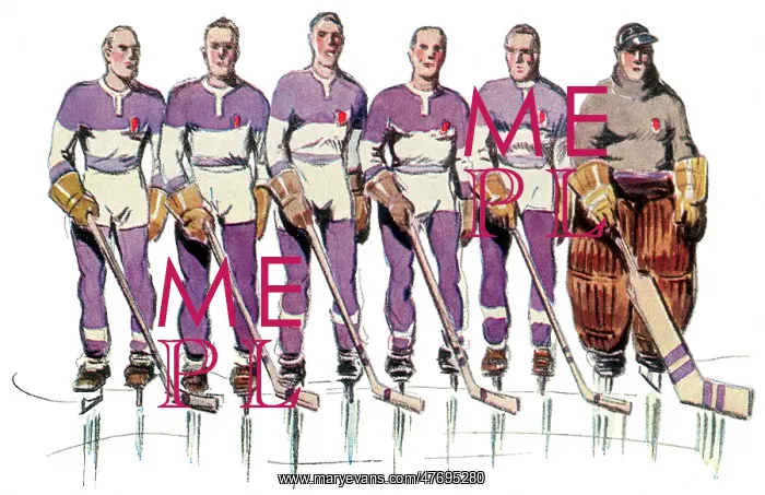  : Six Hockey Players