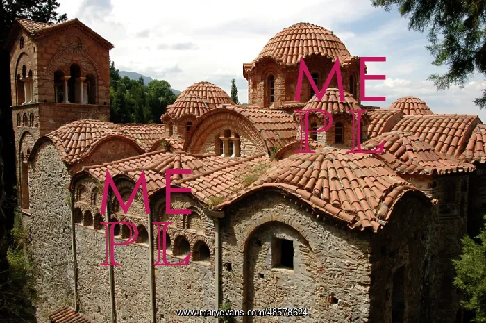 : Hodegetria church. Mystras : Hodegetria church. Mystras