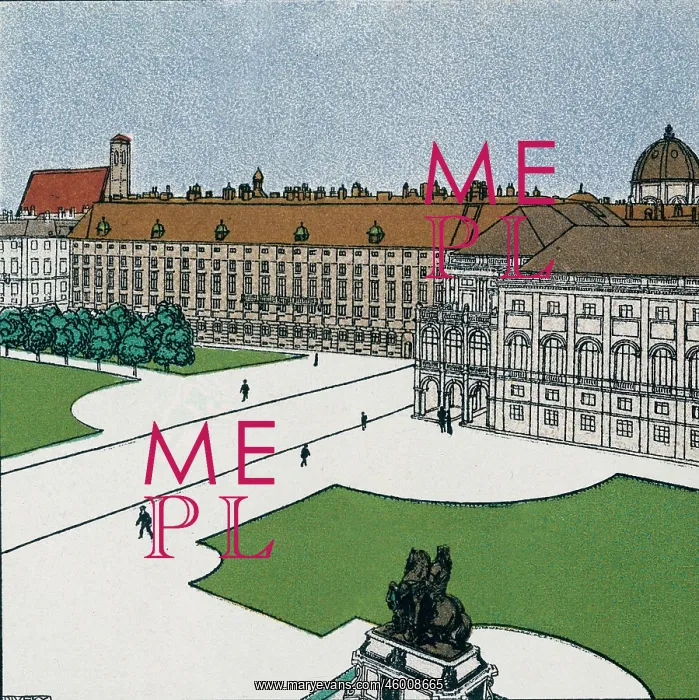 : Hofburg. Vienna: Hofburg. Postcard by the Viennese Werkstaette, Number 262 : Hofburg. Vienna: Hofburg. Postcard by the Viennese Werkstaette, Number 262