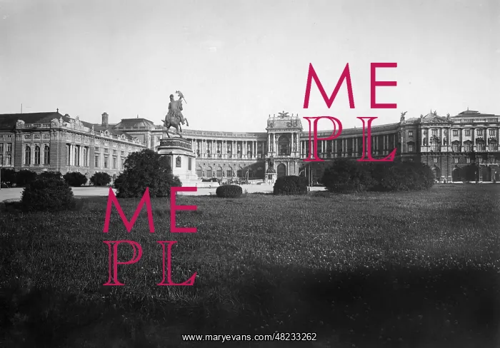 : The Hofburg in Vienna, 1928 : The Hofburg in Vienna, 1928