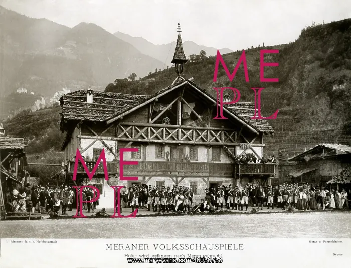 : Hofer taken to Meran as prisoner : Hofer taken to Meran as prisoner