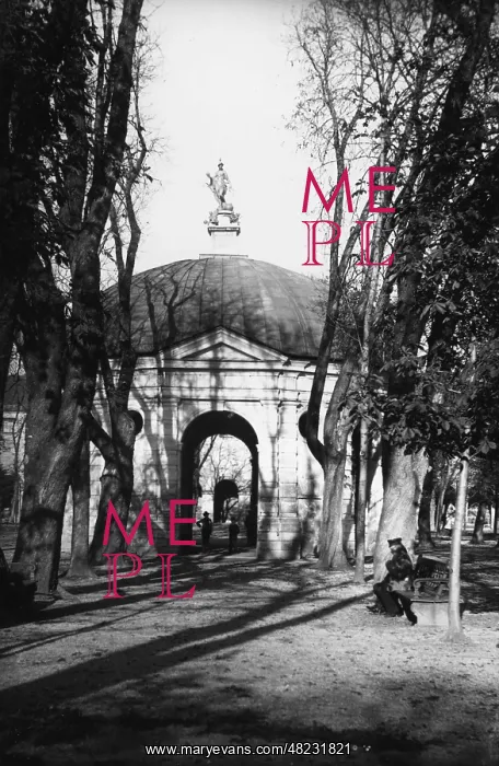 : Hofgarten in Munich, Germany, before 1914 : Hofgarten in Munich, Germany, before 1914